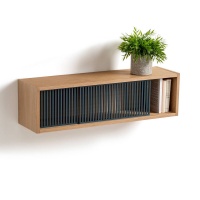 Ящик Настенный из дуба Lazeria единый размер каштановый LA REDOUTE INTERIEURS  фото, kupilegko.ru